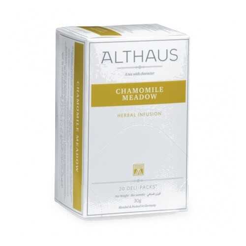 Чай Althaus Chamomile Meadow Deli Pack 20*1.5 г в Дикси