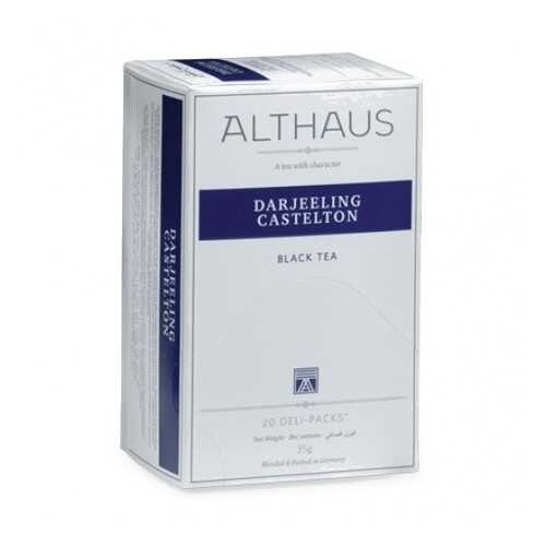 Чай Althaus Darjeeling Castelton Deli Pack 20*1.75 г в Дикси