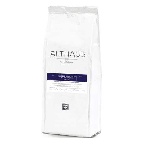 Чай Althaus English Breakfast St. Andrews, черный листовой, 250 гр в Дикси