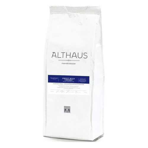 Чай Althaus Sweet Wild Cherry, черный листовой с добавками, 250 гр в Дикси