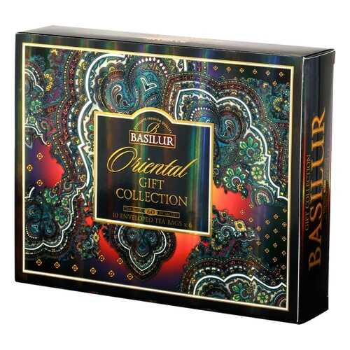 Чай Basilur Oriental Gift Collection, ассорти, 60 пакетиков в Дикси