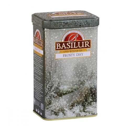 Чай Basilur Праздничная коллекция - Морозный день черный с добавками 85 г в Дикси