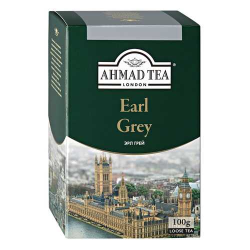 Чай черный Ahmad Tea Earl Grey 100г в Дикси