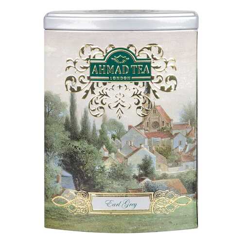 Чай черный Ahmad Tea earl grey в подарочной упаковке 100 г в Дикси