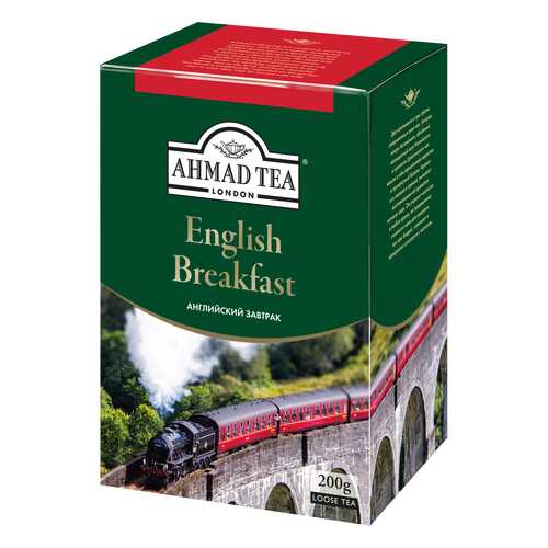 Чай черный Ahmad Tea english breakfast 200 г в Дикси
