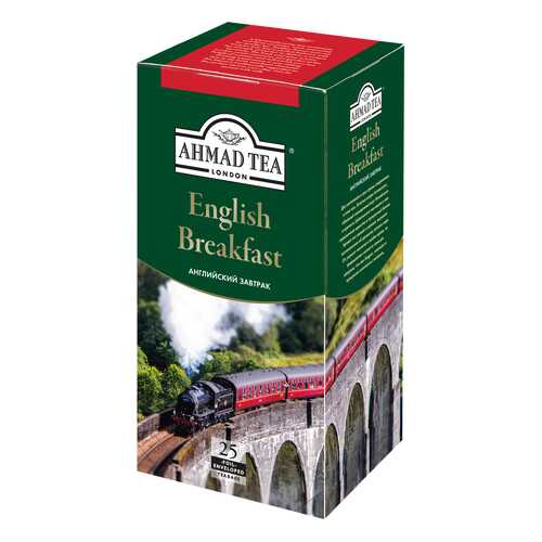 Чай черный Ahmad Tea english breakfast 25 пакетиков в Дикси