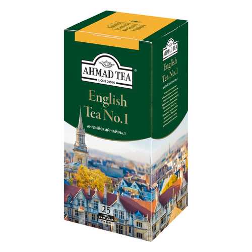 Чай черный Ahmad Tea english tea №1 с бергамотом 25 пакетиков в Дикси