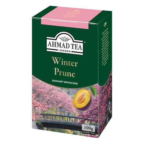 Чай черный Ahmad Tea зимний чернослив 100 г в Дикси