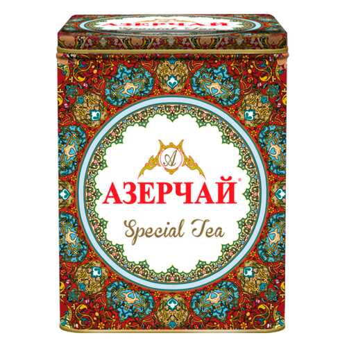 Чай черный Азерчай листовой Special с красным узором 200 г в Дикси
