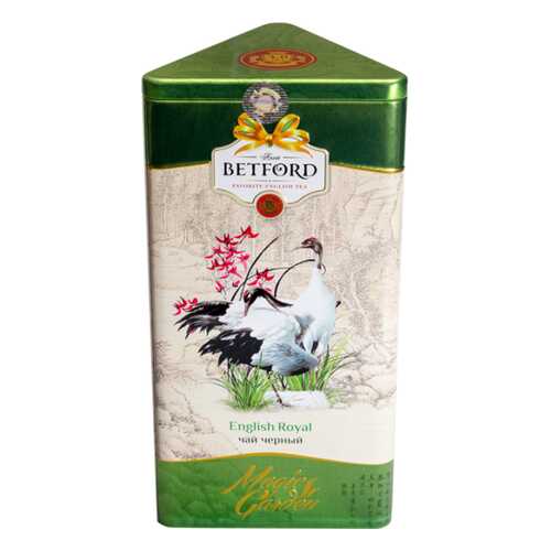 Чай черный Betford Magic garden журавль 300 г в Дикси