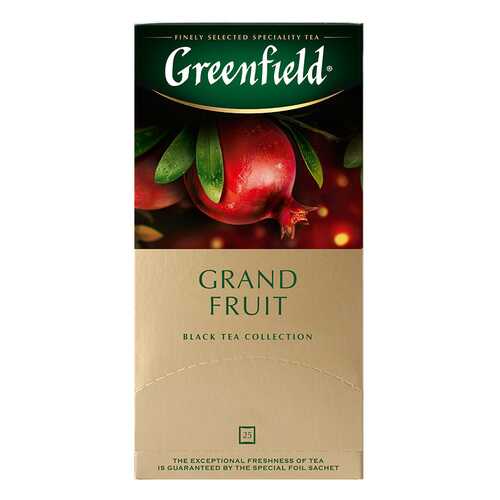 Чай черный Greenfield Grand Fruit 25 пакетиков в Дикси