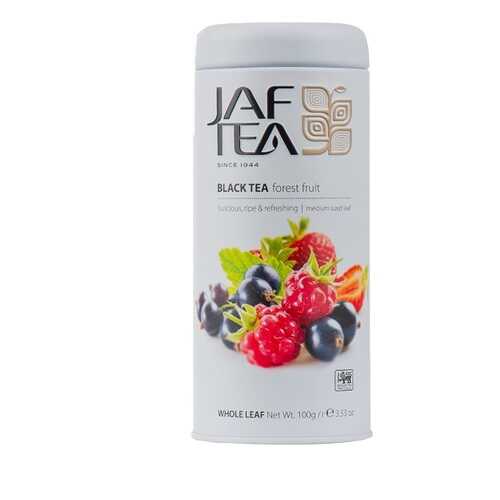Чай черный JAF TEA Forest fruit с ароматом лесных ягод 100г Шри-Ланка в Дикси