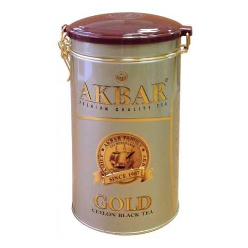 Чай черный листовой Akbar gold 450 г в Дикси