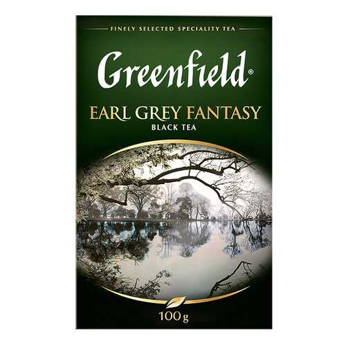 Чай черный листовой Greenfield Earl Grey Fantasy 100 г в Дикси