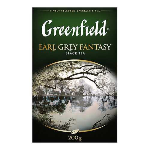 Чай черный листовой Greenfield Earl Grey Fantasy 200 г в Дикси