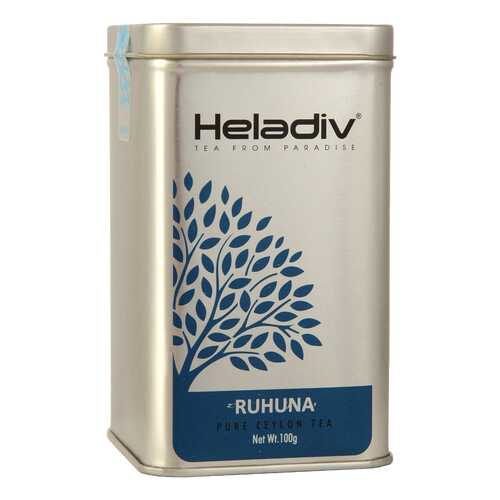 Чай черный листовой Heladiv TIN PL ruhuna tea 100 г в Дикси