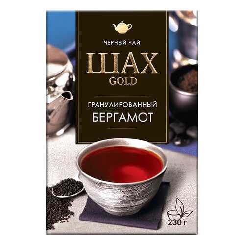 Чай черный листовой Шах Gold Бергамот 230 г в Дикси