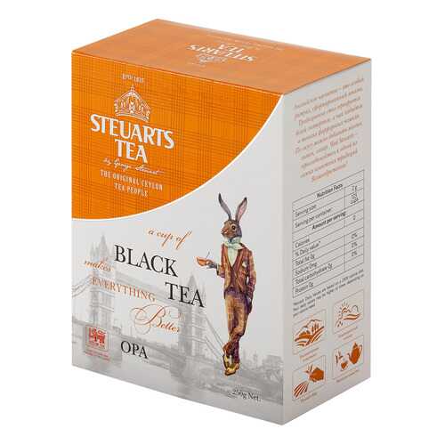 Чай черный листовой Steuarts black tea OPA 250 г в Дикси