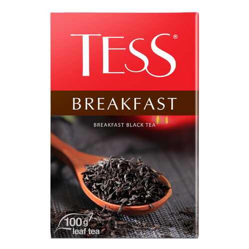 Чай черный листовой Tess Breakfast 100 г в Дикси