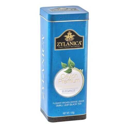 Чай черный листовой Zylanica batik design elegance 100 г в Дикси