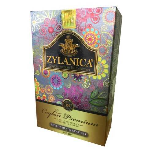 Чай черный листовой Zylanica ceylon premium collection 100 г в Дикси