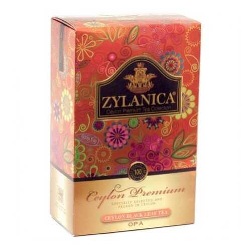 Чай черный листовой Zylanica ceylon premium collection OPА 100 г в Дикси