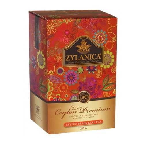 Чай черный листовой Zylanica ceylon premium collection OPА 200 г в Дикси