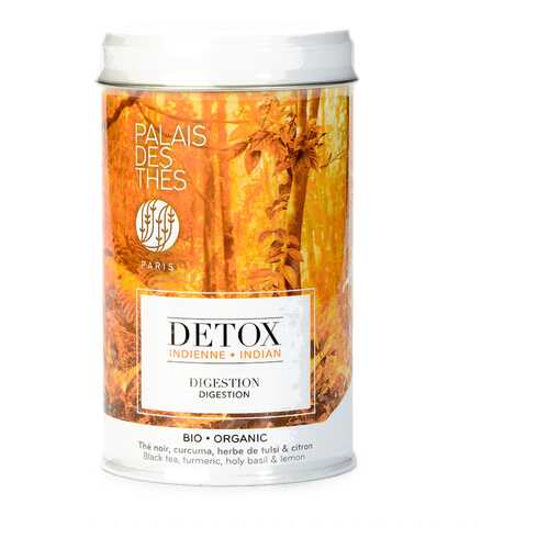 Чай черный Palais des Thes DETOX Индия 120г ж/б Франция в Дикси