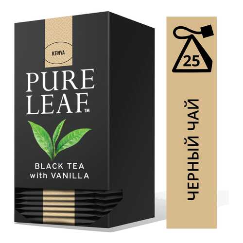 Чай черный Pure Leaf Vanilla 25 пакетиков в Дикси
