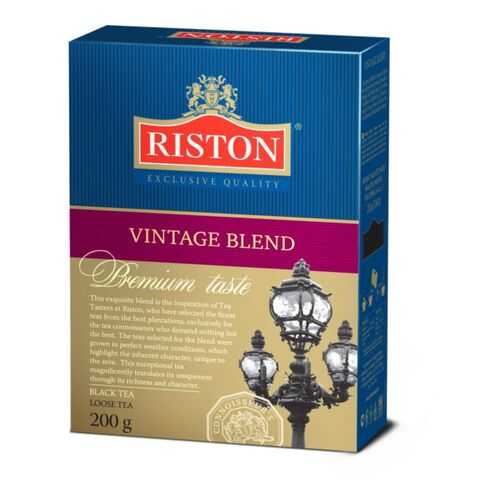 Чай черный Riston vintage blend 200 г в Дикси