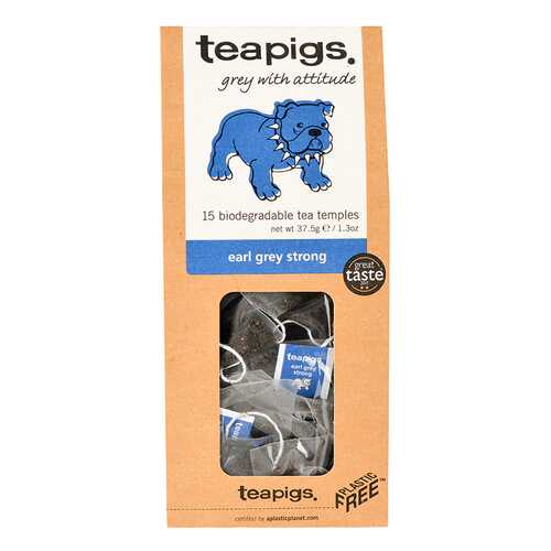 Чай черный Teapigs крепкий эрл грей 15*2.5 г в Дикси