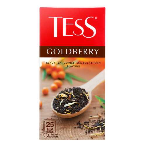 Чай черный Tess Goldberry 25 пакетиков в Дикси