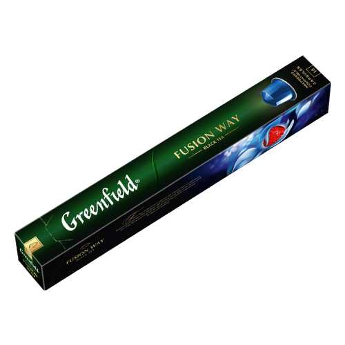 Чай черный в капсулах Greenfield Fusion Way 10 капсул в Дикси