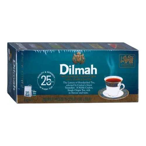 Чай Dilmah цейлонский черный 25 пакетиков в Дикси