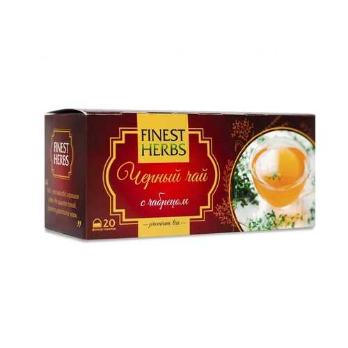 Чай Finest Herbs Чёрный чай с чабрецом, 30 гр в Дикси