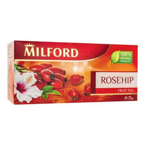 Чай фруктовый Milford rosehip 20 пакетиков в Дикси