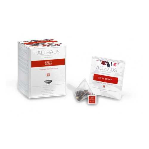 Чай фруктовый в пирамидках Althaus Fruit Berry Фрут Берри 15*2.75 г в Дикси