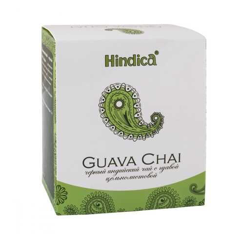 Чай Hindica Guava Chai черный листовой с гуавой 70 г в Дикси