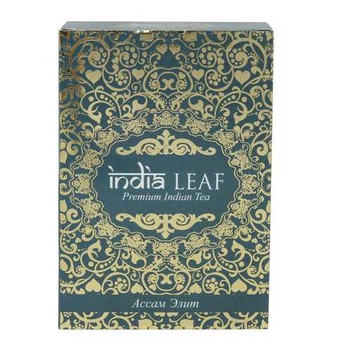 Чай India leaf Ассам элит, черный среднелистовой, 100 гр в Дикси