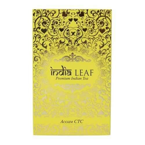 Чай India leaf Ассам стс, черный гранулированный, 200 гр в Дикси