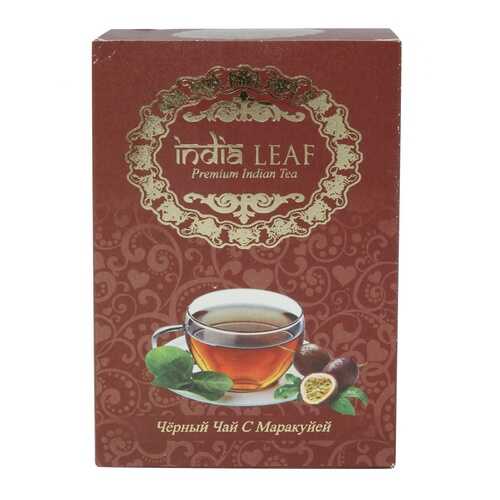 Чай India leaf С маракуйей, черный листовой с добавками100 гр в Дикси