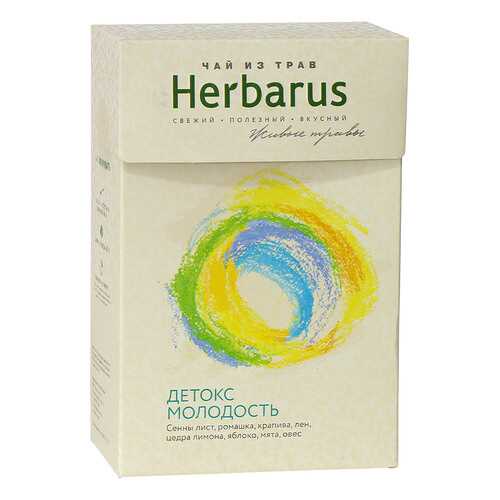 Чай из трав Herbarus листовой детокс молодость 50 г в Дикси