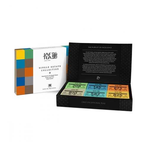 Чай Jaf Tea Single Estate Collection черный ассорти 6 видов по 30 г в Дикси