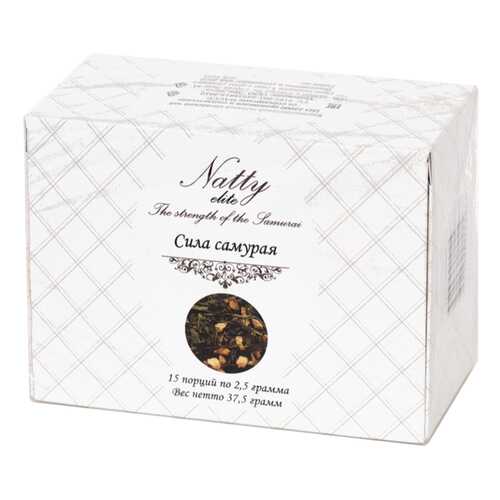 Чай Natty Сила самурая (non-touch) 15*2,5 гр в Дикси