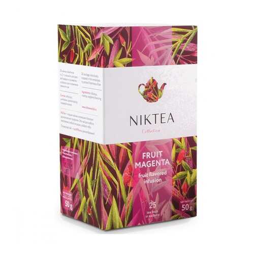 Чай Niktea Fruit Magenta травяной 25 пакетиков в Дикси