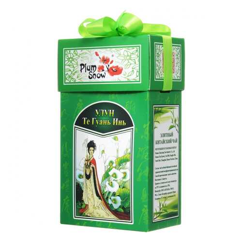 Чай Plum Snow Улун Те Гуань Инь, листовой, 100 гр в Дикси