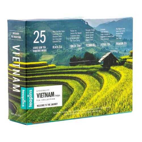 Чай подарочный Teapins Sense Asia Vietnam Delights листовой ассорти 25 чаев в Дикси