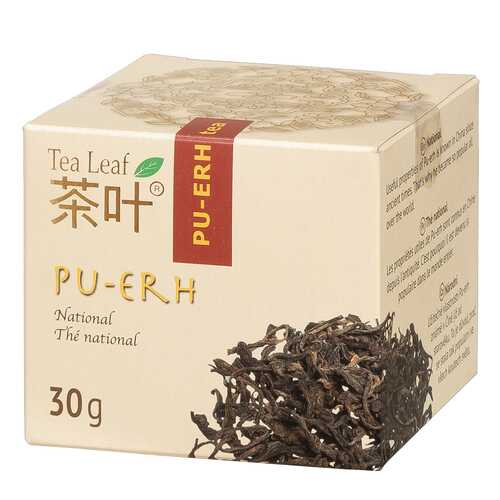 Чай Пуэр Tea Leaf отборный 30 г в Дикси