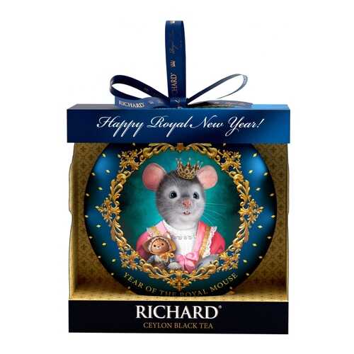 Чай Richard Year of the royal mouse черный листовой 20 г в Дикси
