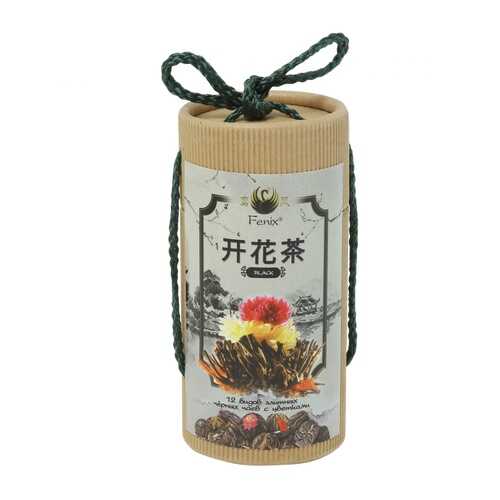 Чай Русская Чайная Компания Chinese designer tea, набор из 12-ти связанных чёрных чаев в Дикси